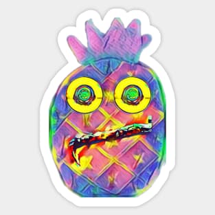 Ring-eyed pineapple pastels Sticker